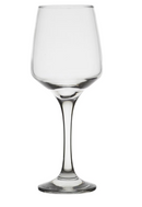 Set 6 pahare cu picior pentru apă Uniglass King, 380ml