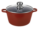 Semioală cu capac Cooking by Heinner Calabria, aluminiu, 30 x 13.5 cm, 8 L