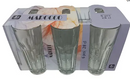 Set de 6 pahare pentru cocktail/suc/apă, Marocco, 280 ml