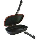 Tigaie dublă grill Schmitter, dreptunghiulară, 36 x 25 cm