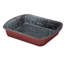Tavă înaltă BL-3888 Cerastone - 35x27x6.5 cm, aluminiu turnat cu strat ceramic antiaderent