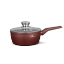 Cratiță cu coadă și capac BL-4070 Cerastone 1.9L - 18x8 cm, aluminiu turnat, antiaderent ceramic