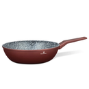 Tigaie wok BL-4074 Cerastone 4.2L - 28x8 cm, aluminiu turnat cu strat ceramic antiaderent