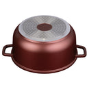 Oală cu capac BL-4080 Cerastone 5.5L - 26x12cm antiaderentă din aluminiu turnat