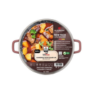 Oală cu capac BL-4083 Cerastone 9.9L - 32x14.5cm antiaderentă din aluminiu turnat