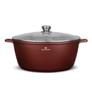 Oală cu capac BL-4084 Cerastone 13.5L - 36X16cm antiaderentă din aluminiu turnat