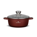 Oală cu capac BL-4077 Cerastone 2.3L - 20x8.5cm antiaderentă din aluminiu turnat