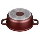 Oală cu capac BL-4077 Cerastone 2.3L - 20x8.5cm antiaderentă din aluminiu turnat