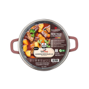 Oală cu capac BL-4078 Cerastone 3.2L - 22x10cm antiaderentă din aluminiu turnat