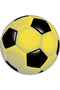 Covor Kolibri, Rotund, Minge Fotbal, 67x67 cm, 2300 gr/mp Galben