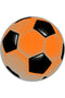 Covor Kolibri, Rotund, Minge Fotbal, 67x67 cm, 2300 gr/mp, Portocaliu
