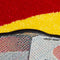 Covor Kolibri, Rotund, Minge, UEFA , 67x67 cm, 2300 gr/mp, Multicolor