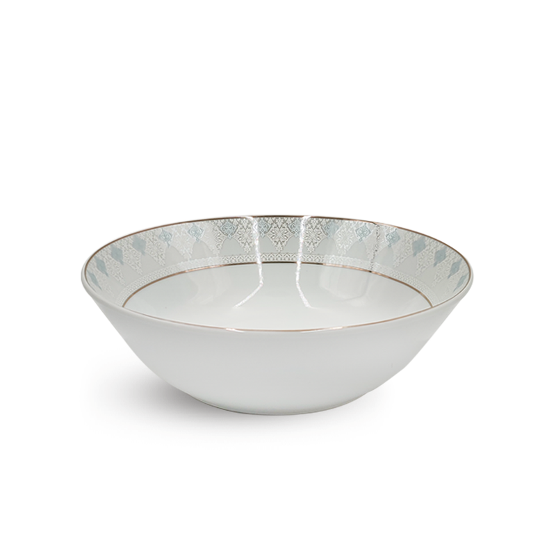 Castron salata Portelan 25 cm Dinova Saina, Narbon