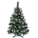 Brad artificial Himalaya, din PVC, 90 cm, suport metalic