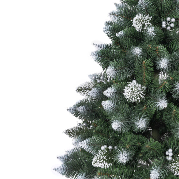 Brad artificial Aspen, din PVC, 180 cm, suport PVC