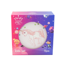 Serviciu de masa pentru copii, 3 piese, Portelan, Model Unicor Pink