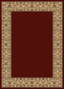 Covor Model Bisericesc 588/208, Dreptunghiular, Rosu