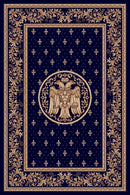 Covor Model Bisericesc 15032, Dreptunghiular, Albastru