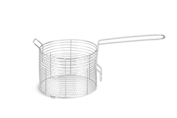 Cratita inox 3,8L cu capac + cos 18cm, pentru prajit Edenberg EB-1511