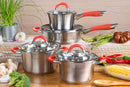 Set gatit 8 piese inox Edenberg EB-2408