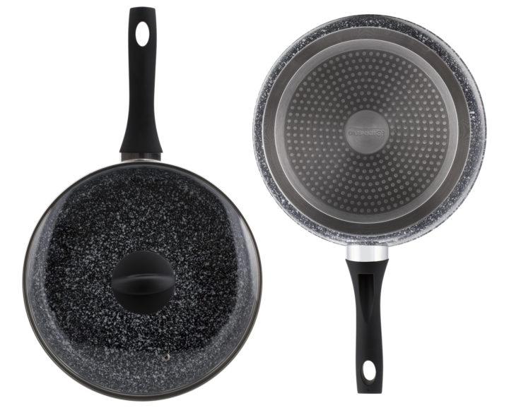Tigaie antiaderenta cu capac din sticla 26 cm Edenberg EB-3439