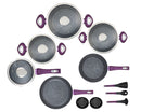 Set gatit antiaderent 15 piese violet Edenberg EB-5627