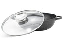 Oala antiaderenta cu capac din sticla 3.7L Edenberg EB-8152
