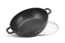 Oala antiaderenta cu capac din sticla 3.7L Edenberg EB-8152