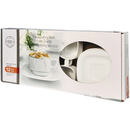 Set cafea, 220ml, 12 piese, Opal, Forma patrata