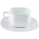 Set cafea, 220ml, 12 piese, Opal, Forma patrata