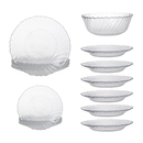 Serviciu de masa, 19 piese, Sticla, Dayana