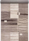 Traversa festonata model Daffi 13068, Latime 120 cm, Bej/Maro
